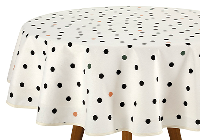 Toalha de Mesa Redonda Dohler Clean Athenas Menu