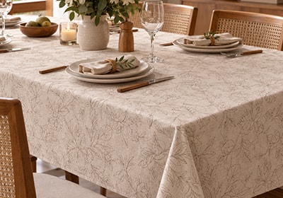 Toalha de Mesa Nativa Floral