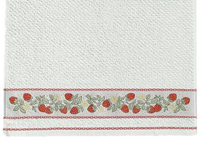 Pano de Copa Dohler Jacquard Vida II Morangos