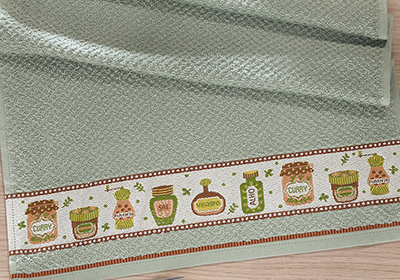 Pano de Copa Dohler Jacquard Vida II Temperos