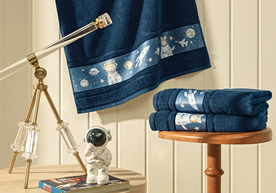 Toalha de Banho Infantil Karsten Lunar