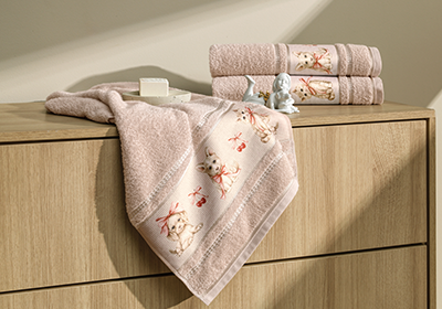 Toalha de Banho Infantil Karsten Pets