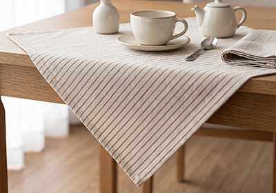 Toalha de Chá / Centro de Mesa Riviera Listra 65cm x 65cm