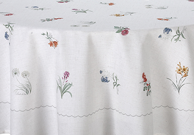 Toalha de Mesa Redonda Dohler Clean Diana