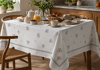 Toalha de Mesa Quadrada Dohler Clean Amélia