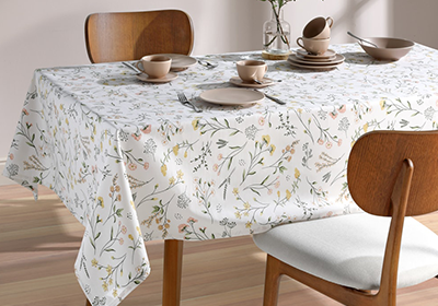 Toalha de Mesa Retangular Dohler Clean Florencia