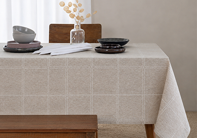Toalha de Mesa Redonda Dohler Clean Yasmin