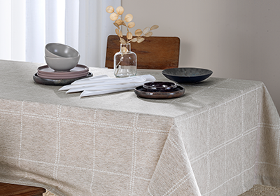 Toalha de Mesa Redonda Dohler Clean Yasmin