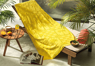 Toalha de Praia Karsten Sol Jacquard