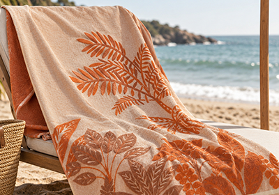 Toalha de Praia Buddemeyer Luxus Oasis