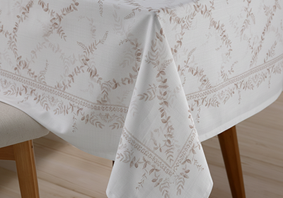 Toalha de Mesa Quadrada Dohler Clean Iris