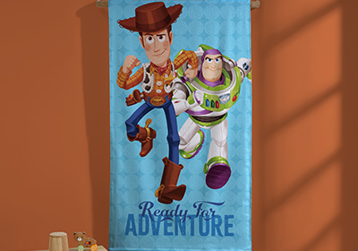 Toalha de Banho Infantil Dohler Toy Story Ready for Adventure