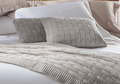 Almofada de Tricot Kacyumara Casa K Treliça