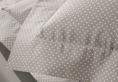 Fronha Altenburg Lux Inspire Cinza 100% Algodão Percal 200 Fios com Abas 50cm x 70cm (1 Peça)