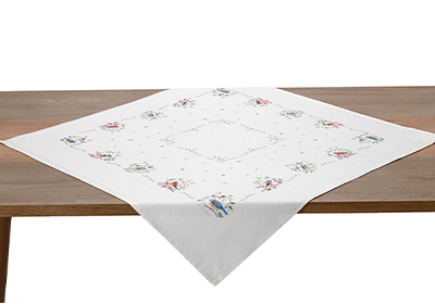 Toalha de Chá / Centro de Mesa Dohler Clean Renova Estampado Digital Jardim