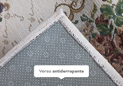 Tapete Jasmin Antiderrapante 1,00m x 1,50m