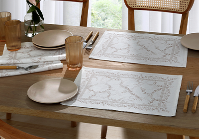 Kit 4 Peças Jogo Americano Dohler Clean Iris