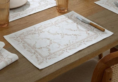 Kit 4 Peças Jogo Americano Dohler Clean Iris