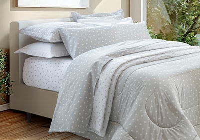 Jogo de Cama Kacyumara New Innovi Poá Nick