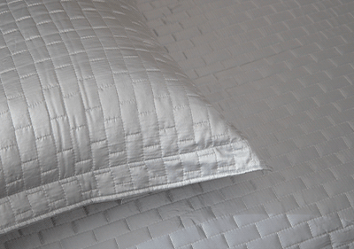 Kit Colcha Cobre-Leito King Size Paris Acetinada c/ Porta Travesseiro