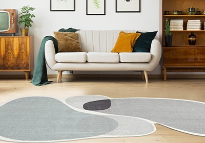 Tapete Orgânico para Sala Egípcio Portari Elba