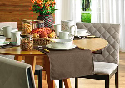 Kit 4 Peças Jogo Americano Impermeável Karsten Lisato Acquamarine