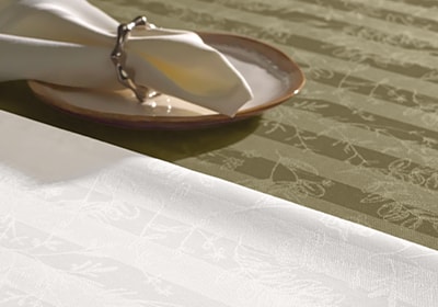 Toalha de Mesa Redonda Karsten Jacquard Sempre Limpa Campestre 
