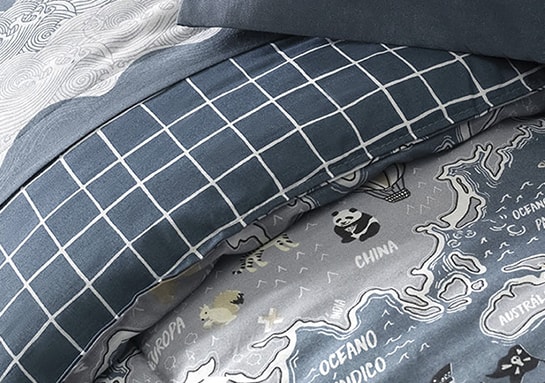 Edredom Mundi super confortável, perfeito para as crianças