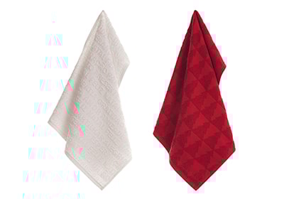 Kit 2 Peças Pano de Copa Karsten Palavras Natal