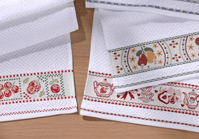 Pano de Copa Dohler Jacquard Vida IV - Gramatura: 340g/m²