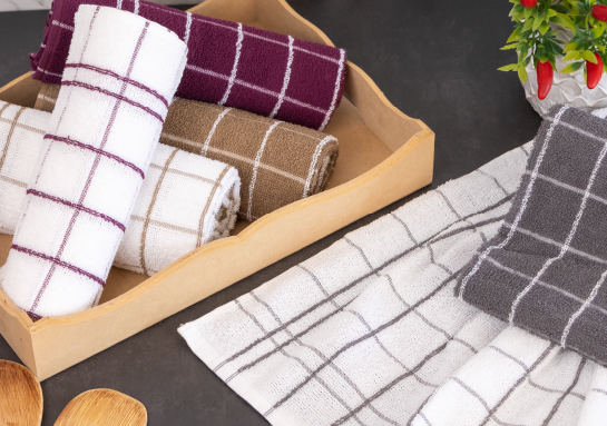 Kit 3 Peças Pano de Copa Dohler Bom Apetite 100% Algodão