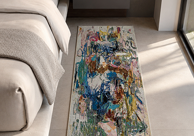 Tapete / Passadeira Egípcio Canvas Basquiat