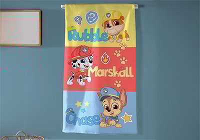 Toalha de Banho Infantil Dohler Patrulha Canina