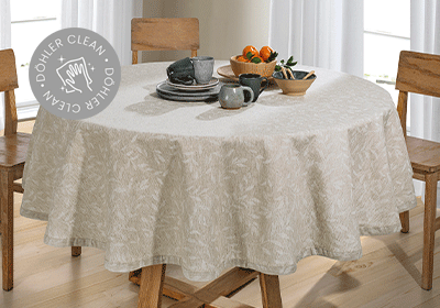 Toalha de Mesa Quadrada Dohler Clean Linhares Pauline