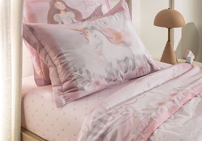 Jogo de Cama Infantil Karsten Princesinha