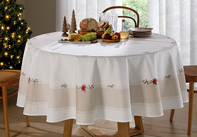Toalha de Mesa Dohler Clean Ramos de Natal
