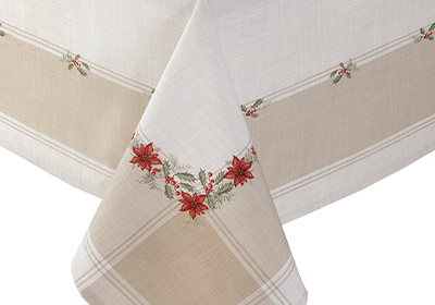 Toalha de Mesa Dohler Clean Ramos de Natal 