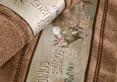 Toalha de Banho Infantil Karsten Rex