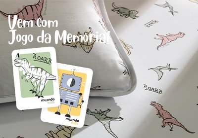 Jogo de Cama Infantil Altenburg Rugidino