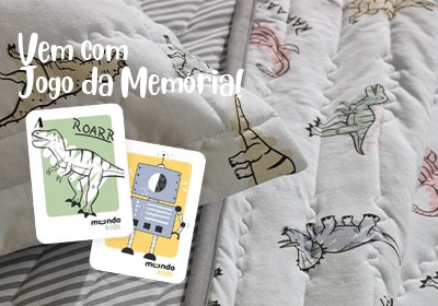 Kit Colcha Infantil Altenburg Rugidino