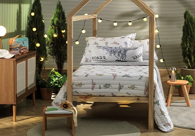 Kit Colcha Infantil Altenburg Rugidino