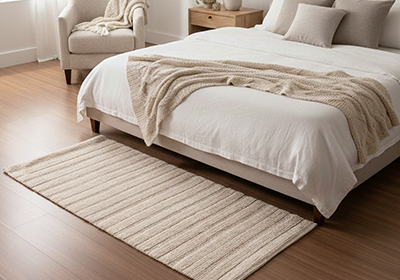 Tapete Serena 100% Algodão 60cm x 1,20m