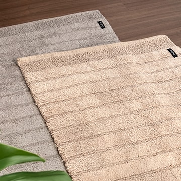 Tapete Tulum 100% Algodão Antiderrapante 60cm x 1,20m