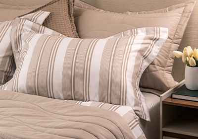 Jogo de Cama Queen Karsten Danton 100% Algodão Percal 200 Fios