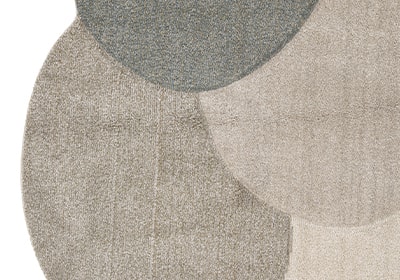 Tapete Orgânico para Sala Egípcio Atena Nimbo 1,40m x 2,00m