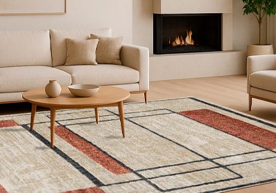 Tapete para Sala Egípcio Milano Atrani