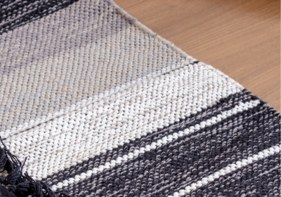 Tapete Indiano Kilim Basar 100% Algodão 60cm x 90cm