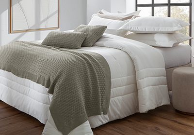 Peseira para Queen e King Size Kacyumara Tierre Tricot 70cm X 2,60m