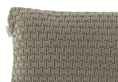 Almofada Rinzeira de Tricot Kacyumara Casa K Tierre 30cm x 50cm