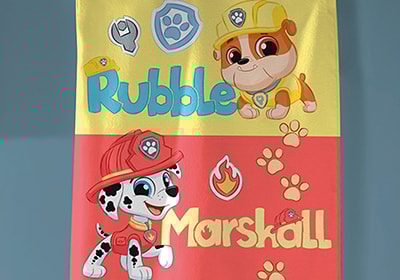 Toalha de Banho Infantil Dohler Patrulha Canina